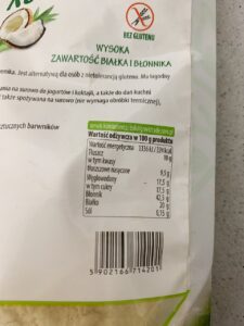 mąka kokosowa