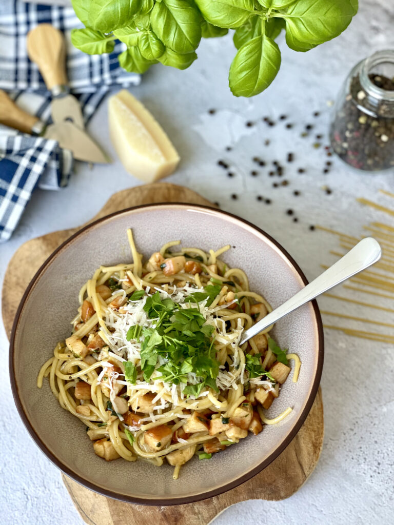 Spaghetti à la carbonara