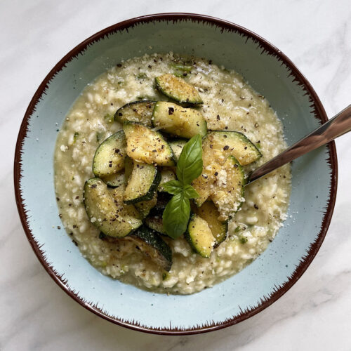 Risotto cukiniowe