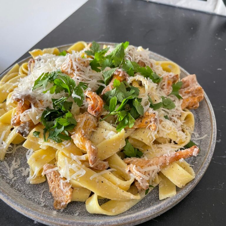 Tagliatelle z kurkami
