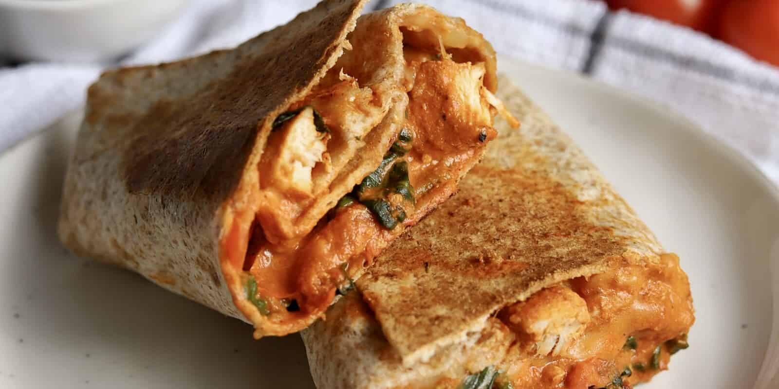 wrap z kurczakiem