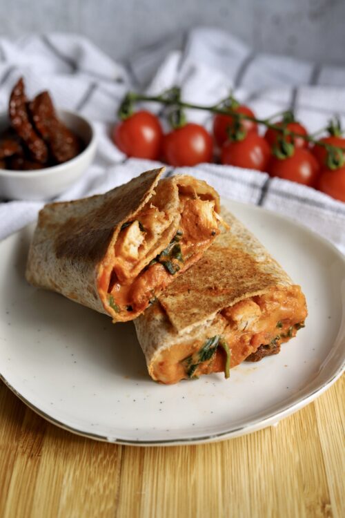 wrap z kurczakiem